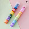 6 Farben Splice Mini-Bibel-Textmarker Vintage-Süßigkeitenfarben Gel-Textmarker Gel-Textmarker Trocken-Textmarker Stifte
