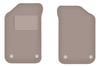 Beige Velour Floor Mats For: MG F / TF Coupe, Cabrio (1995-2005)