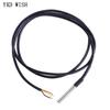 10pcs DS18B20 Temperature Probe Temperature Sensor 1M 2M 3M 5M DS1820 Stainless Steel Package Waterproof 18B20 100cm/200cm/300cm