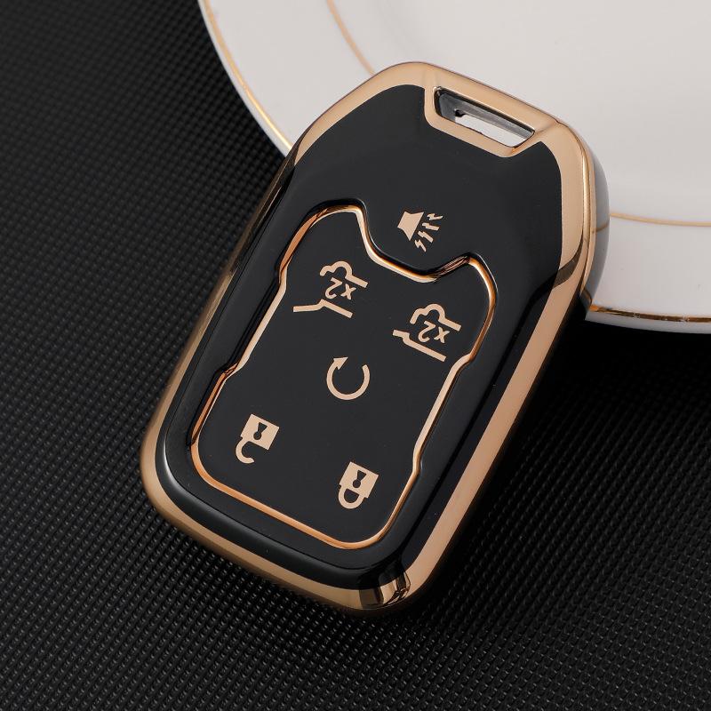 Applicable GMC Chevrolet Car Key Set Silverado Shell Colorad High-end Fashion Saboban Bag Buckle Women