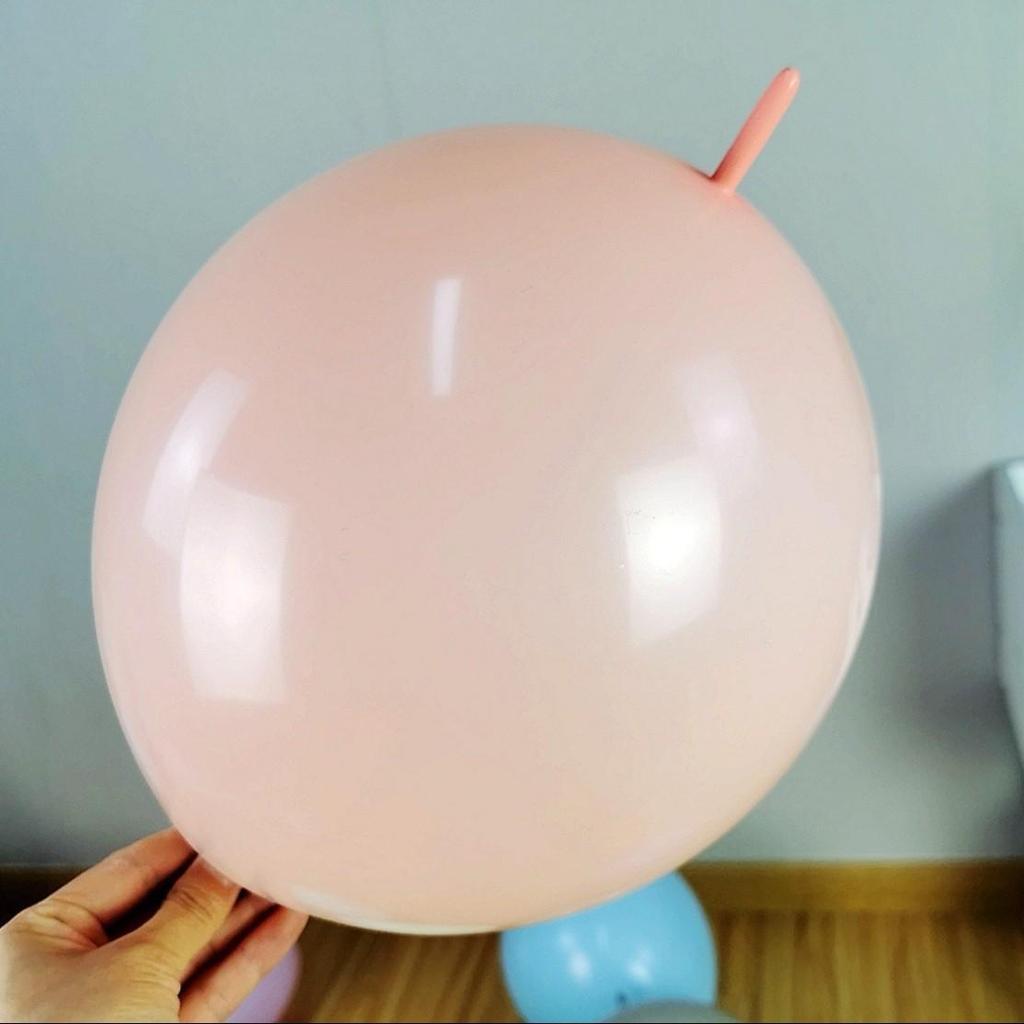 6-Inch Macaron Color Balloon String for Birthday & Classroom Decor