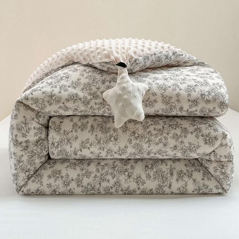 mling Cute Washable Winter Soy Fiber Quilt