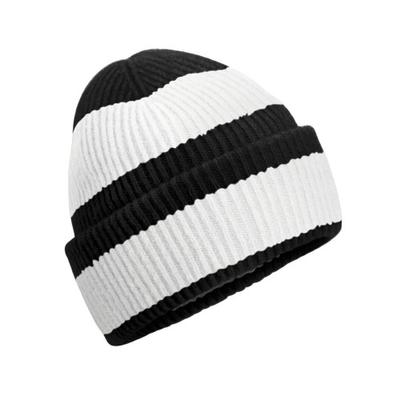 Beechfield Gorro unisex con bloques de color para adultos