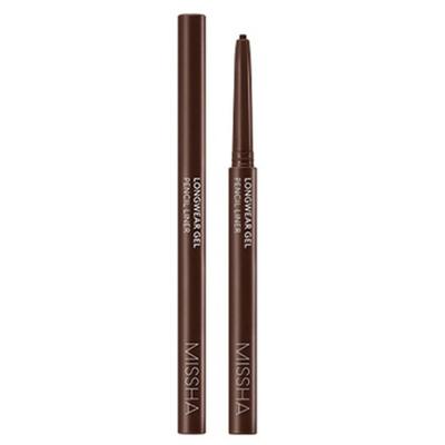 Long Wear Gel Pencil Liner 0.14g, Brick Brown, 2 Pcs.