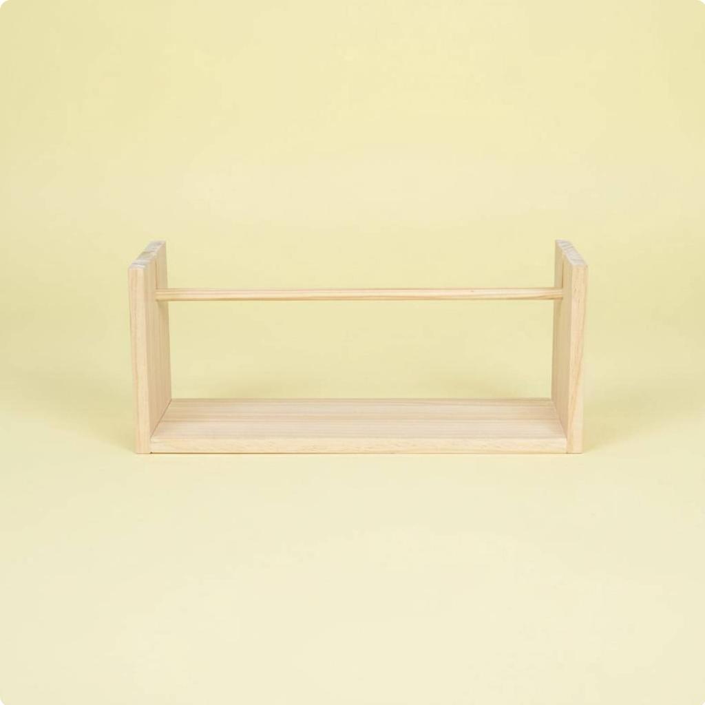 Yarn Spool Rack Knotsnag-resistantFree Wooden Yarn Holder Crafting Supply Sturdy Wood Even Rotation for Crocheters