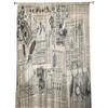 Europäische Retro Alte Zeitung Transparente Vorhänge Wohnzimmerfenster Tüllvorhänge Für Schlafzimmer Küche Heimdekoration Voile-Vorhänge