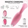 Clit Sucker Dildo Vibrator with Women's Stimulator Licking Nipple Suction Massager Heatable Vagina Masturbator Sex Toy for Woman