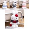 Plush Rabbit Charming Cushion Toy With Short Plush Material Ideal For Gifts Collectibles And