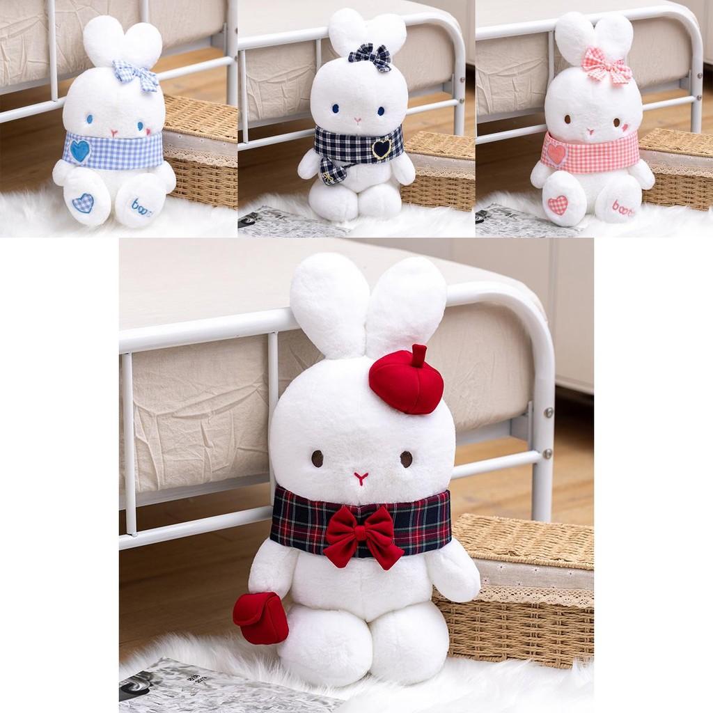Plush Rabbit Charming Cushion Toy With Short Plush Material Ideal For Gifts Collectibles And