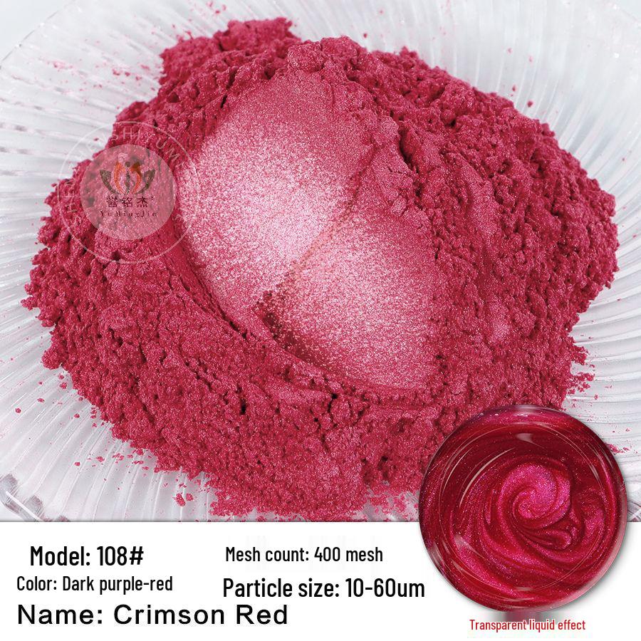 120 Color Chameleon Pearlescent Mica Powder for Epoxy Resin, Paint, and Watercolor