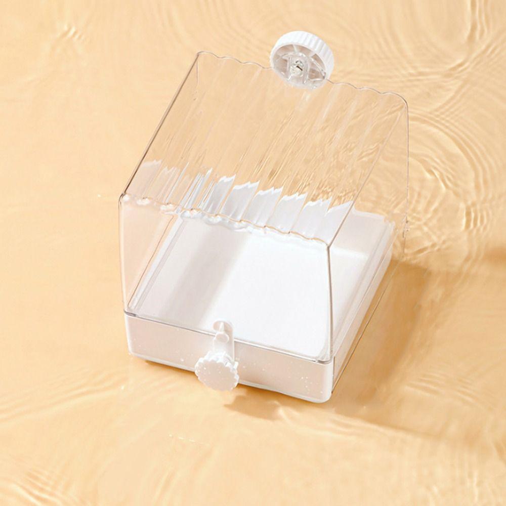 Bottom Drawer Parrot Bath Transparent Parrot Bathing Pool Bird Shower Box Bird Bathtub Bird Cage