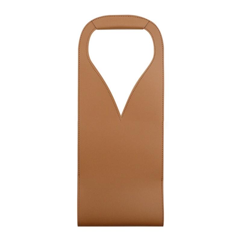 Durable PU Leather Wine Carriers Elegant Wine Bag for Business and Party Occasion Celebration Exceptionally Craft