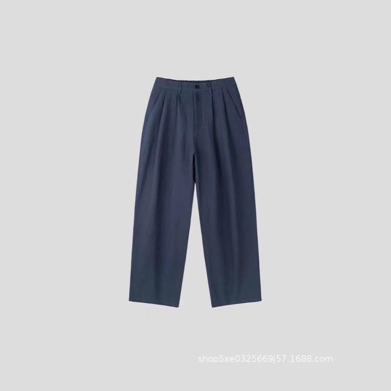 Herren Koreanischer Stil Weites Bein Locker Lässig Lange Business-Hose