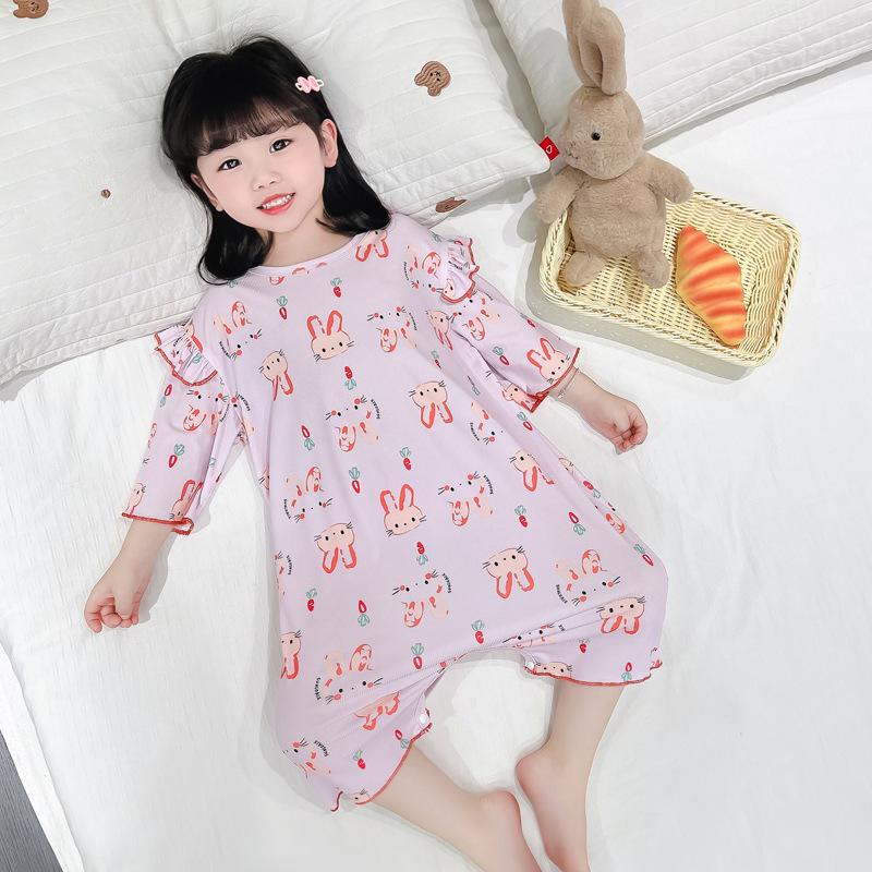 Sommer-Mädchen-Cartoon-Modal-Kurzarm-Pyjama