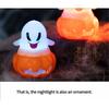 Halloween Ghostly LED Light Glowing Pumpkins with Flameless Candle Decorative Night Lamp For Party Home Decoration