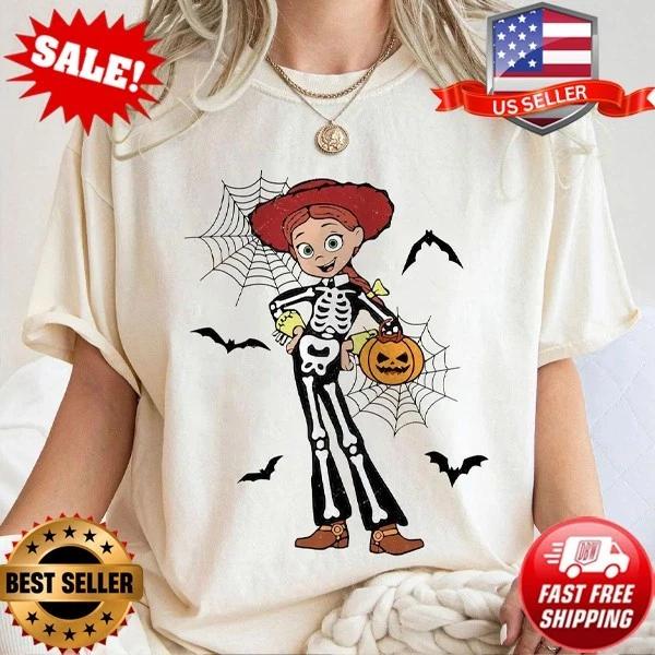 Toy Story Jessie Skeleton Halloween T-Shirt S-5XL M