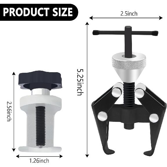 Windshield Wiper Arm Removal Tool Kit,Professional Bearing Puller & Battery Terminal Puller For Easy Removal And Repair Wiper Arms,Universal Wiper