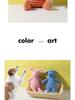 Interactive Cartoon Animal Plush Toy - Bite-Resistant Teething and Sounding Toy for Dogs, Ideal for Boredom Relief