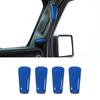 Inner A/B Pillar Grab Handle Decor Cover Trim For Jeep Wrangler JL JT 2018+ Blue