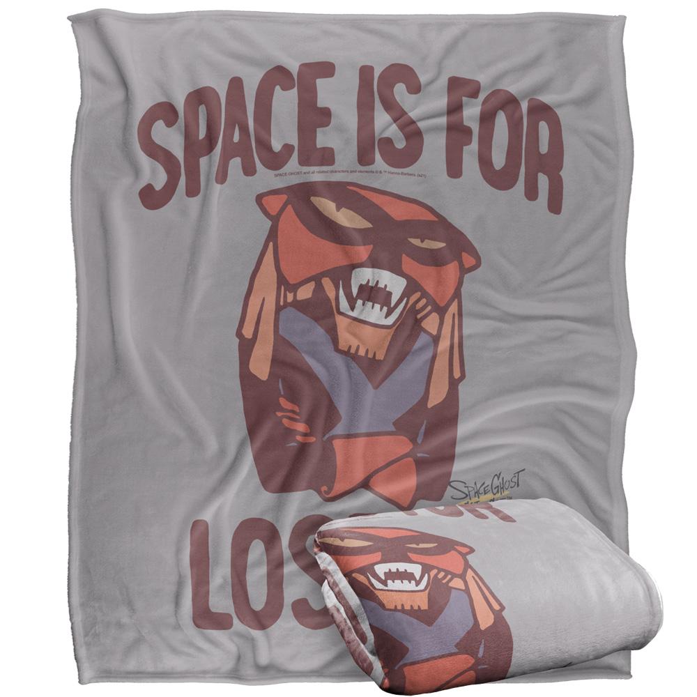 Space Ghost Space Is For Losers Silky Supersoft Blanket