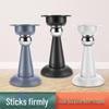 Punch-Free Magnetic Door Stopper with Anti-Collision Silicone Bumper for Bathroom and Bedroom