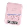 Plastic Digital Counts Up Down Timer with Lock Function 3 Volumes Levels High Visible LCD Screen for Home Workplace2