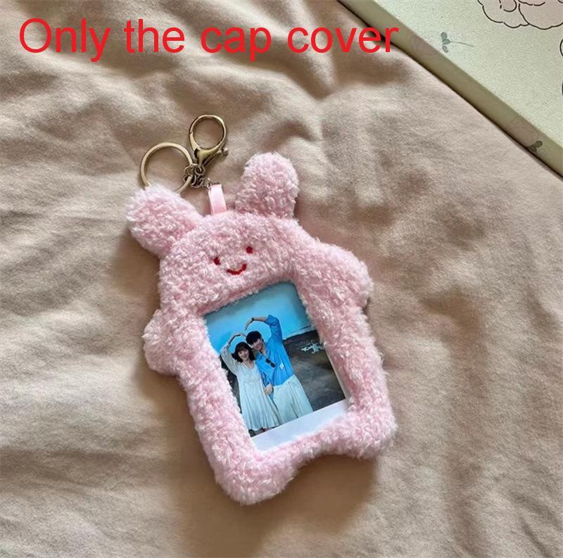 Plush Bunny Card Holder With Cartoon Animal Design For Students And Collectors