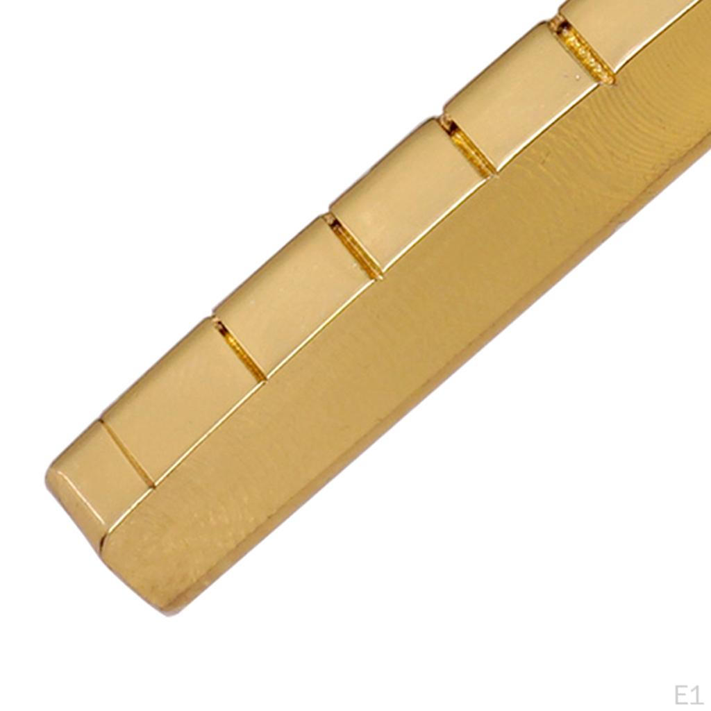 43mm Pre-slotted Brass Nut for Electric Guitar