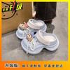 Stepping On Shit Feeling Small Man Thick-soled Cool Slippers Non-slip Slippers 2025 Sweet Cute Strap Doll Hole Shoes Women's Summer