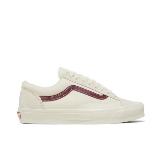 

Vans OG Style 36 LX Classic White Pomegranate VN0A4BVE9X6 EU 41 белый