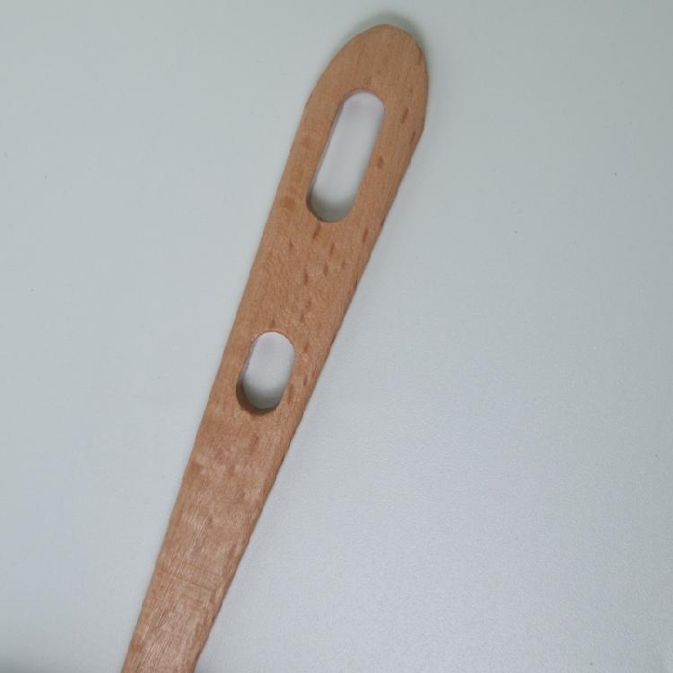 Wood Crochet Needle Double Hole Crochet Needle 15mm Crochet Needle