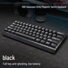 New 60% Aluminum Magnetic Axis Hot-Swappable Mechanical Keyboard for Office & Gaming