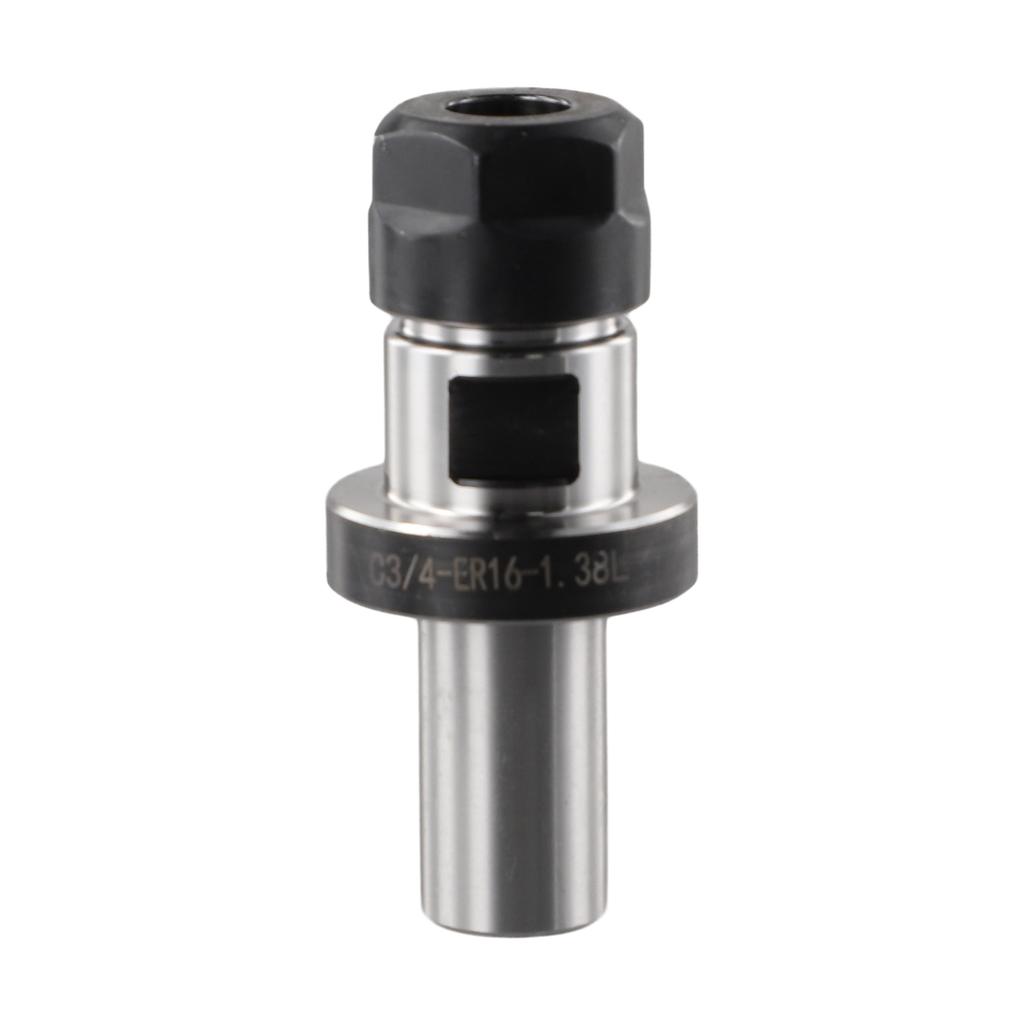 For TTS ER16 Collet Chuck Tool Holder with 3/4 Shank 1 38 Gage Length Includes Collet Nut for Reliable Performance
