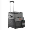 2021 Large Rolling Insulated Picnic & Food Delivery Bag with Wheels
