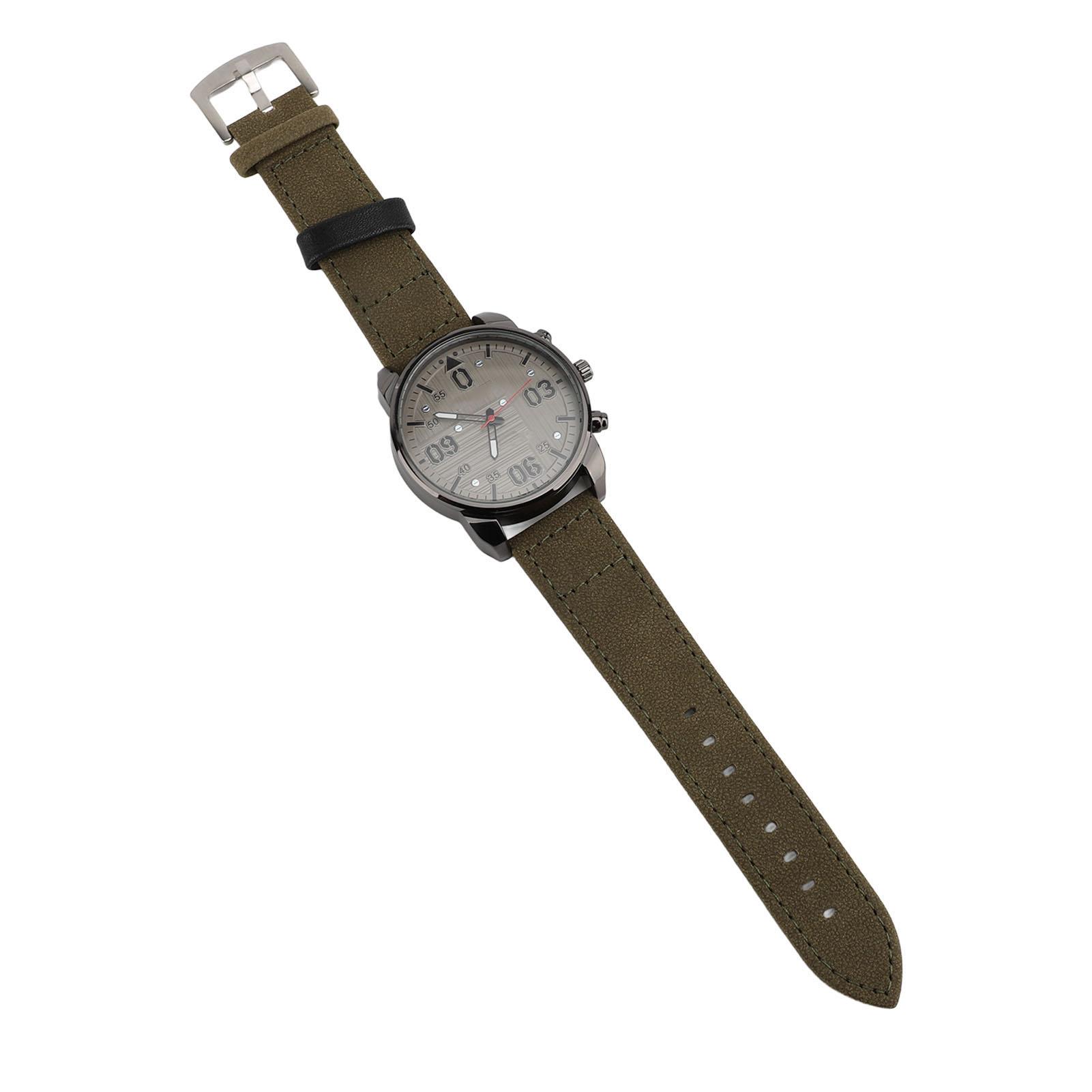 Quartz Men Watch Minimalist   Thin Stylish Casual Quartz Wristwatch for Meeting Business Outdoor