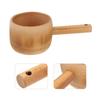Hemoton Wooden Water Ladle for Sauna, Bath, Garden, Tea Ceremony, Japanese Style