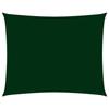 VidaXL Sun Sail Oxford Fabric Rectangular 3x4.5 M Dark Green