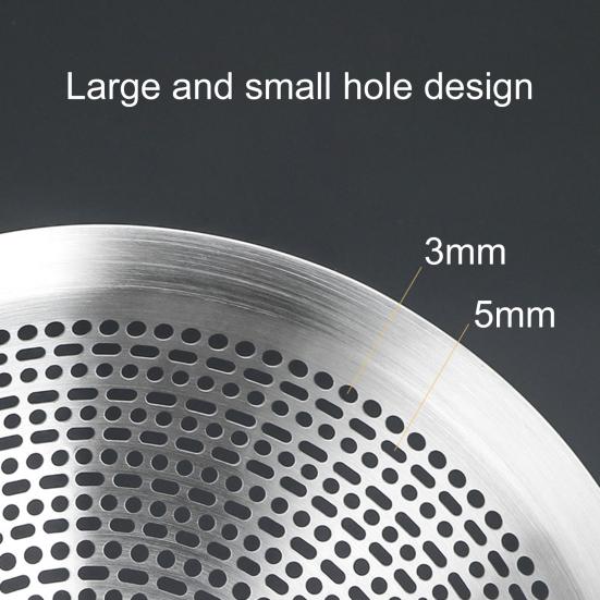 Colander Spoon Anti-scald Handle High Temperature Resistance 304 Stainless Steel Dishwasher Safe Strainer Scoop Kitchen Supply