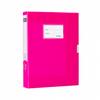 PP Thickened Color File Box A4 Data Storage Large Capacity Folder HC-55 China