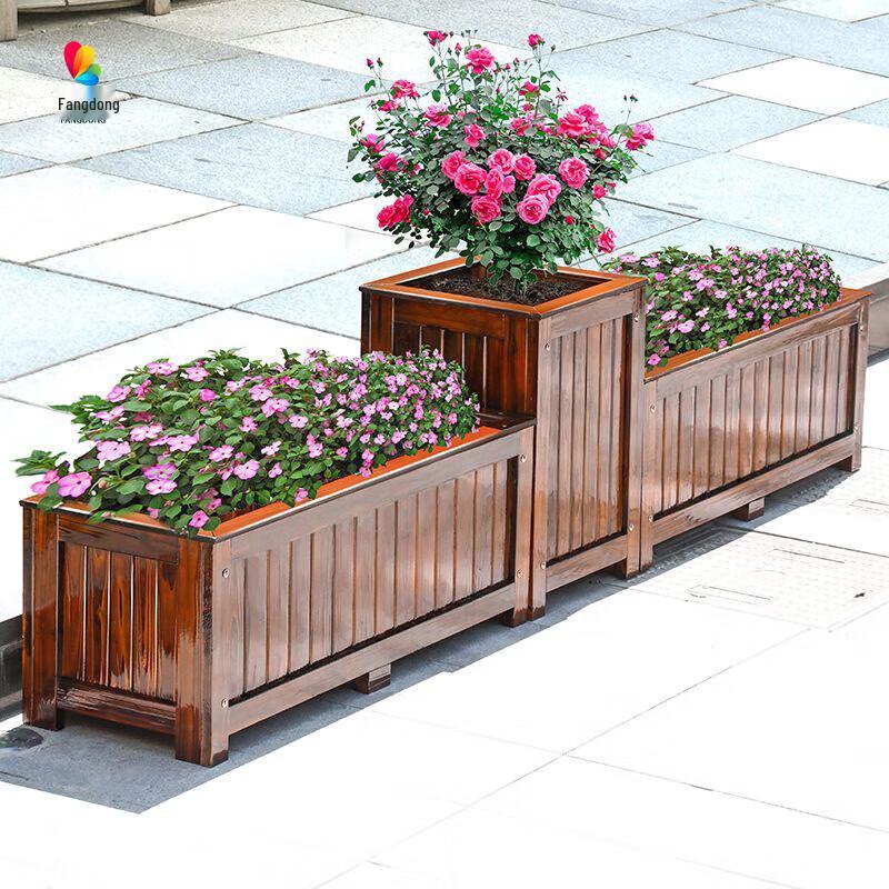 Anticorrosive Wood Planter Box