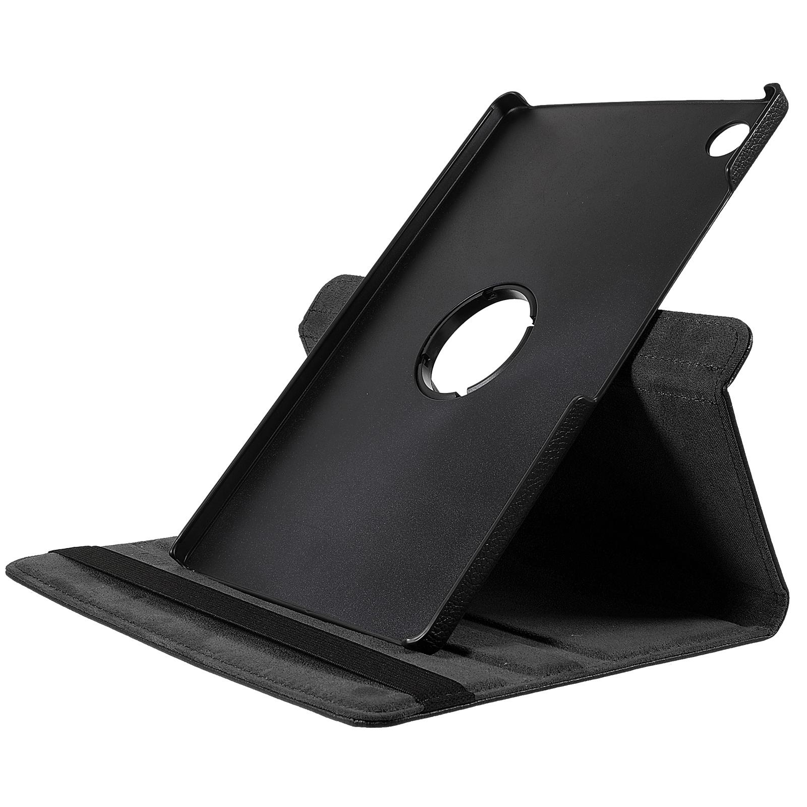 

For Samsung Galaxy Tab A9+ Case Tablet Leather Cover with Rotating Stand Green