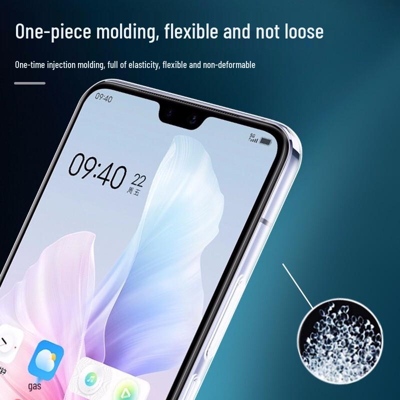 KMaxAI Clear TPU Full-Protection Phone Case for Vivo S Series