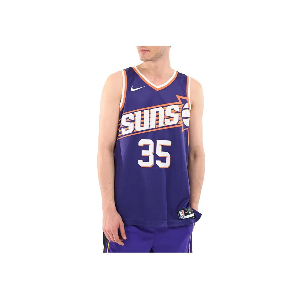 Nike Dri-FIT NBA Alphanumeric Print Colorblock V-Neck Sleeveless Basketball Jersey Men Tops Purple DV4855-570