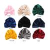 Baby Girls Turban Knot Head Wrap Cute Kids Rabbit Ear Hat Bunny Ear Velvet Cap