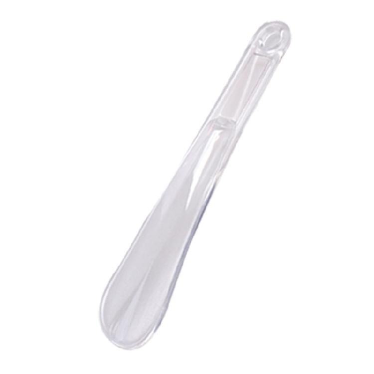 Compacts Shoe Helper Clear Plastic Long Shoe Horn with Hanging Hole Design Unisex Footwear Accessories For Various Ages