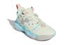 Adidas Harden Vol.6 J Abrasion Resistant Abrasion Resistant Low top Children's Basketball Shoes Green GV8772