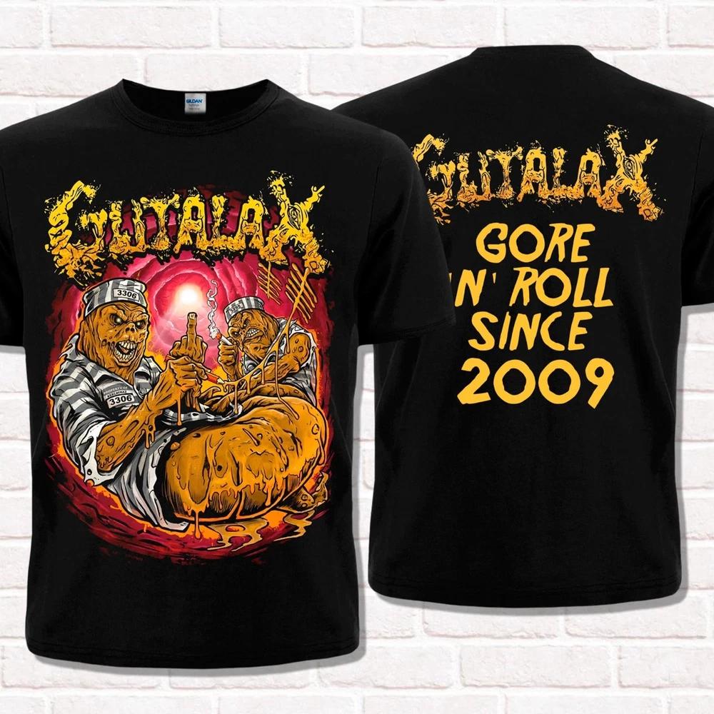 Gutalax Asscatraz Tshirt Goregrind Brutal Death Metal Grindcore S