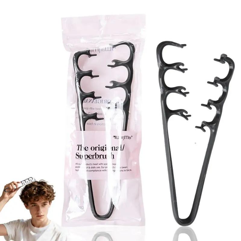 Volumizing Texture Comb Salon Wide Tooth Hair Styling Comb for Men & Women, Fluffy Curly Hair Comb for Volume & Fringe Parting