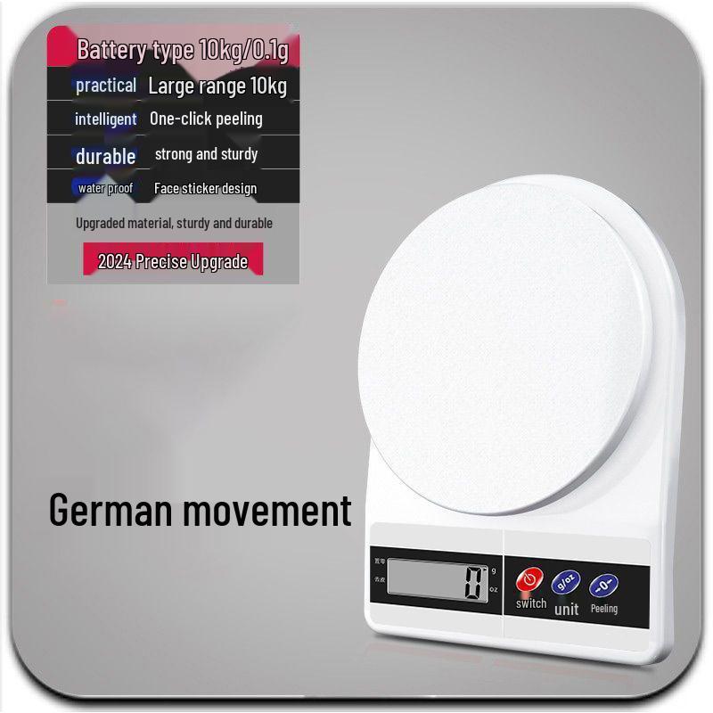 

High Precision Kitchen & Baking Electronic Gram Scale – Compact Food Scale for Accurate Measurement