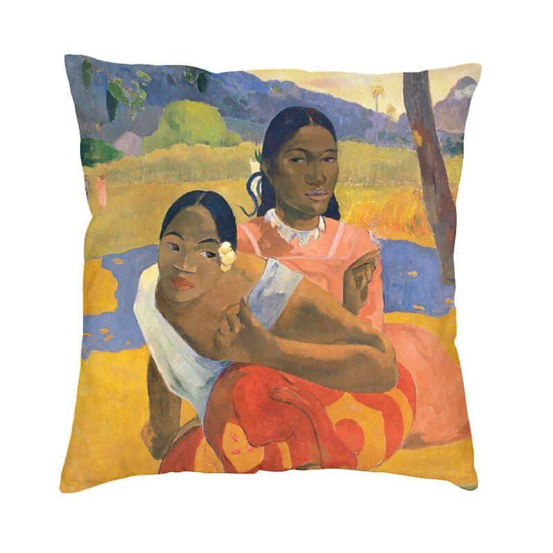 When Do You Get Married Pillow Case xcm Home Decorative Luxury Painter Paul Gauguin Cushion Decoration Salon Pillowcase 30cmx30cm